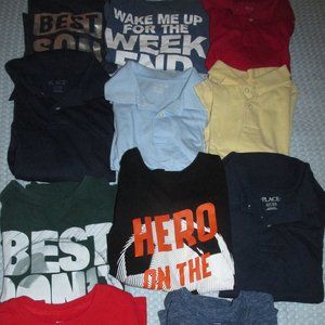 Boys size 5/6 shirts - The Children's Place, Osh Kosh, Jumping Beans